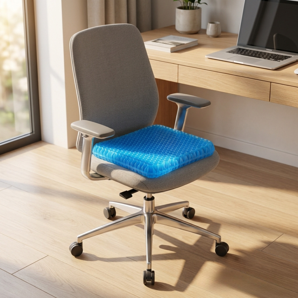 Coussin d’Assise en Gel – Confort & Soutien